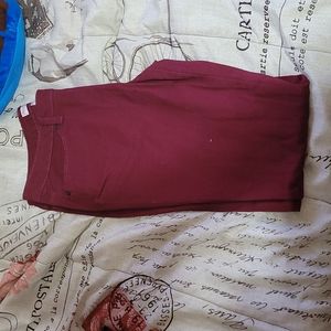 Maroon pants